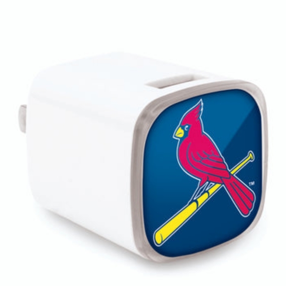 MLB St. Louis Cardinals Dual USB Wall Charger - Picture 1 of 5